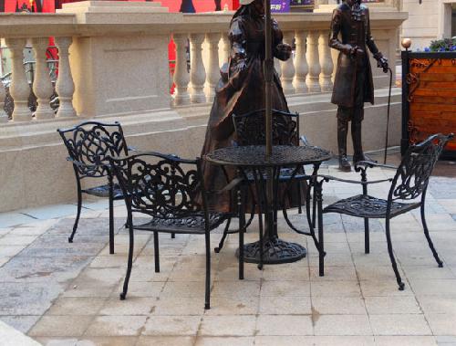 洛陽鐵藝-桌椅、觀景