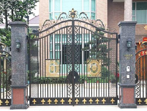 洛陽(yáng)鐵藝-鐵藝門柱