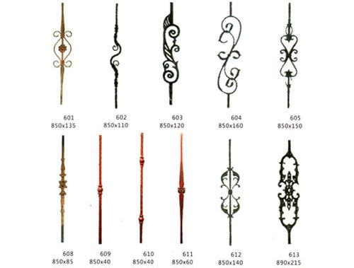 洛陽鐵藝-樓梯花件