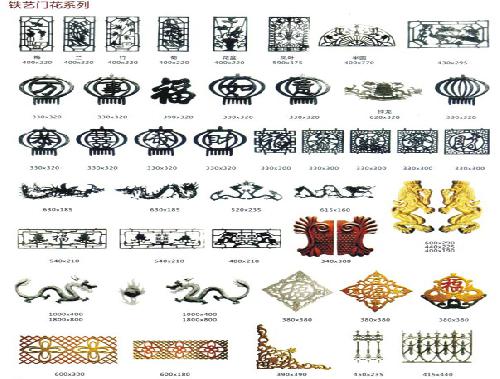 洛陽(yáng)鐵藝-門花
